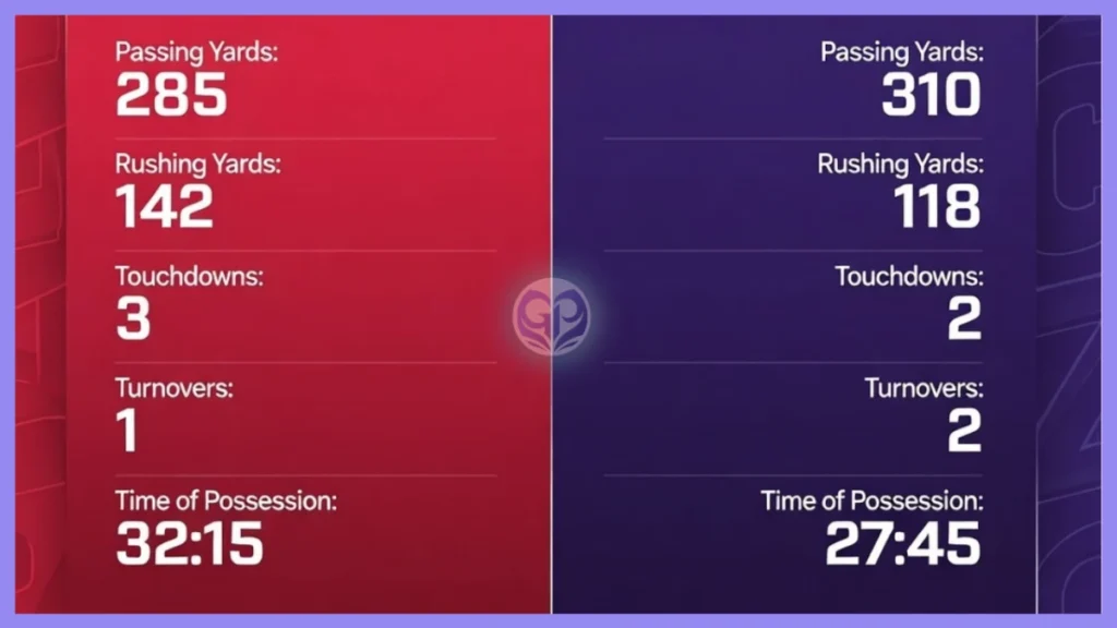 Kansas City Chiefs vs Baltimore Ravens Match Player Stats