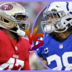 49ers vs Colts Match Player Stats