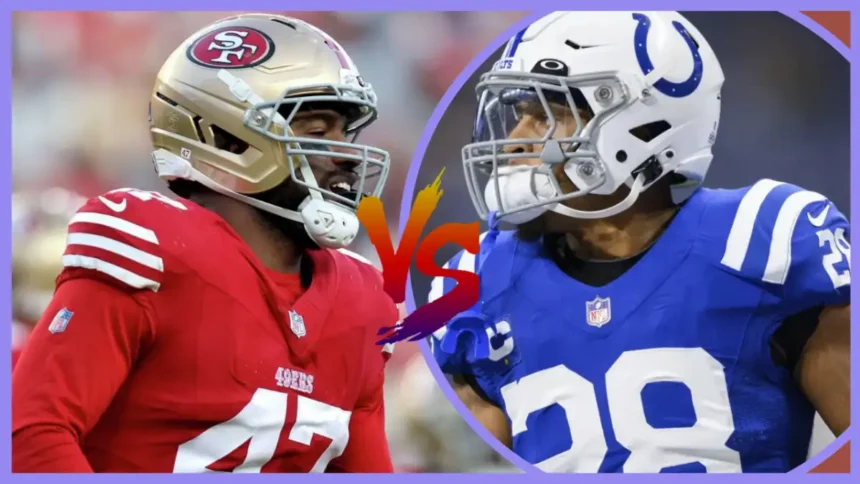 49ers vs Colts Match Player Stats