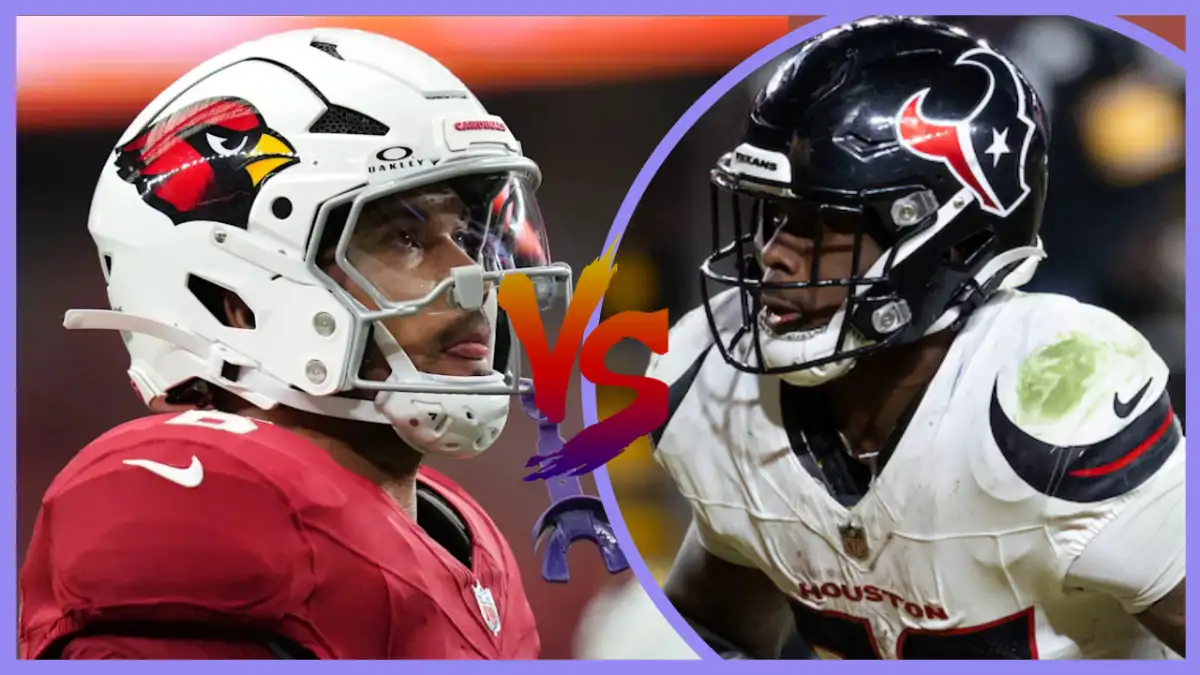 Arizona Cardinals vs Texans Match Player Stats