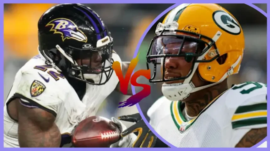 Baltimore Ravens vs Green Bay Packers Match Player Stats