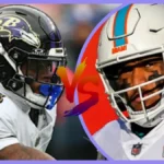 Baltimore Ravens vs Miami Dolphins Match Player Stats