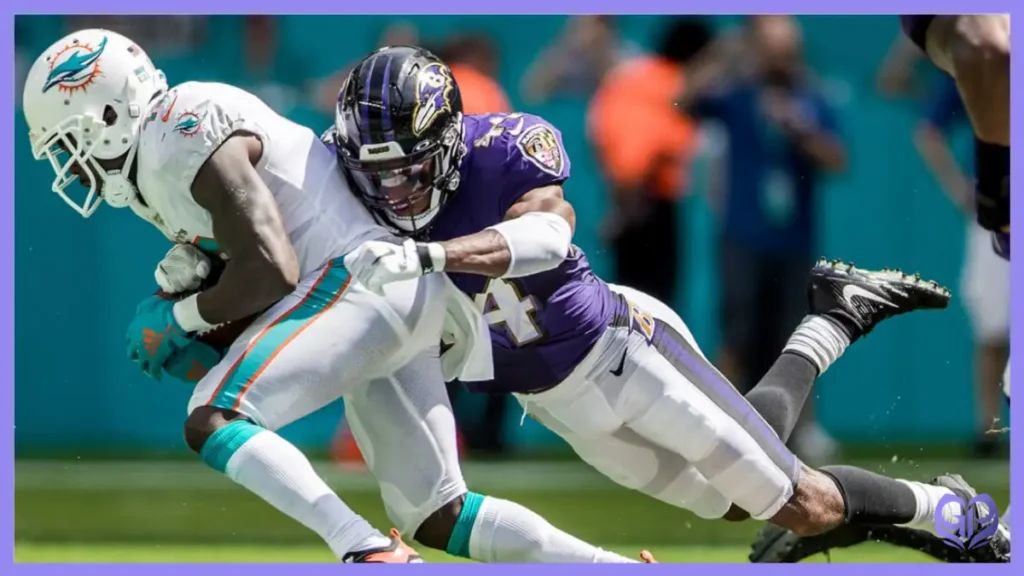 Baltimore Ravens vs Miami Dolphins Match Player Stats