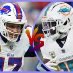Buffalo Bills vs Miami Dolphins Match Player Stats