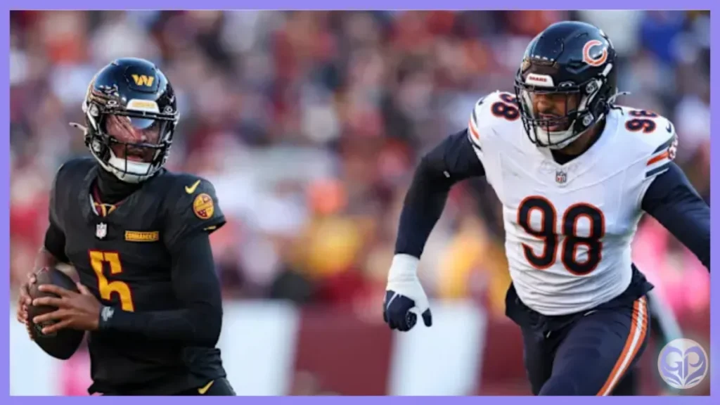 Chicago Bears vs Washington Commanders Match Player Stats