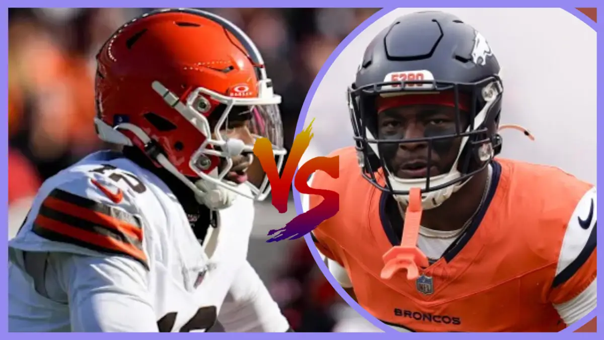 Cleveland Browns vs Denver Broncos Match Player Stats