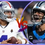 Dallas Cowboys vs Carolina Panthers Match Player Stats