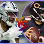 Dallas Cowboys vs Chicago Bears Match Player Stats