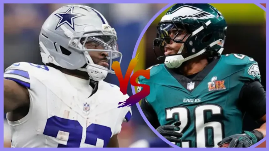 Dallas Cowboys vs Philadelphia Eagles Match Player Stats