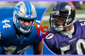 Detroit Lions vs Baltimore Ravens Match Player Stats