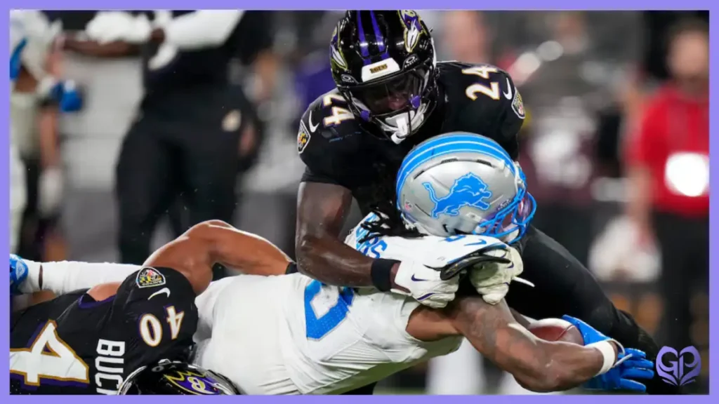 Detroit Lions vs Baltimore Ravens Match Player Stats