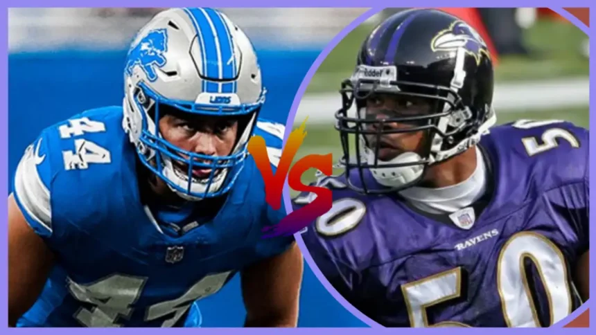 Detroit Lions vs Baltimore Ravens Match Player Stats