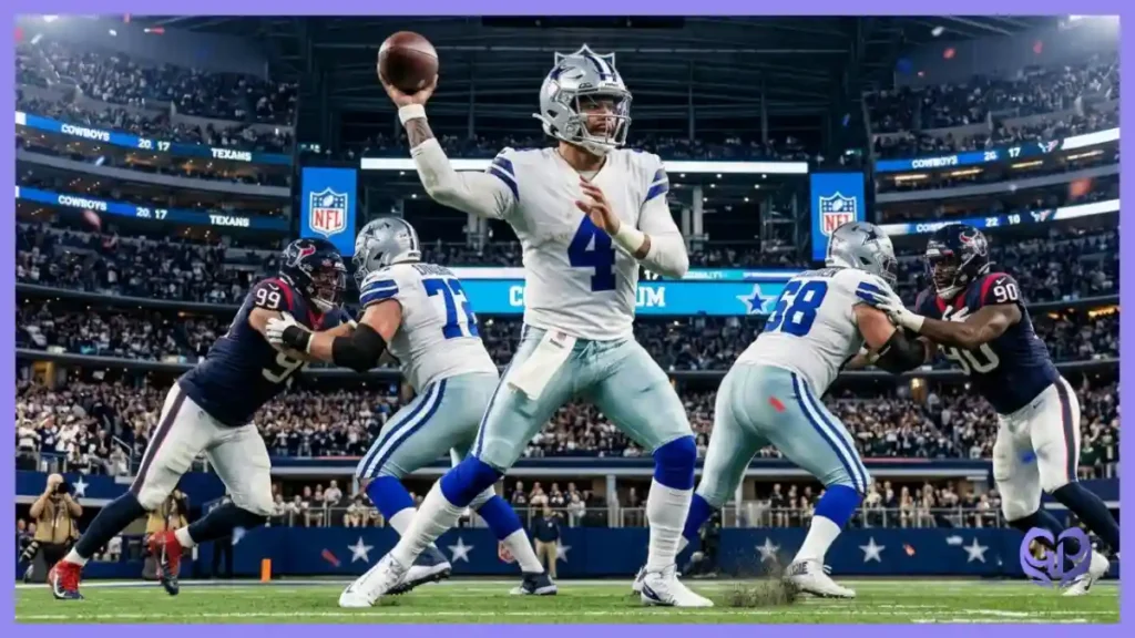 Houston Texans vs Dallas Cowboys Match Player Stats