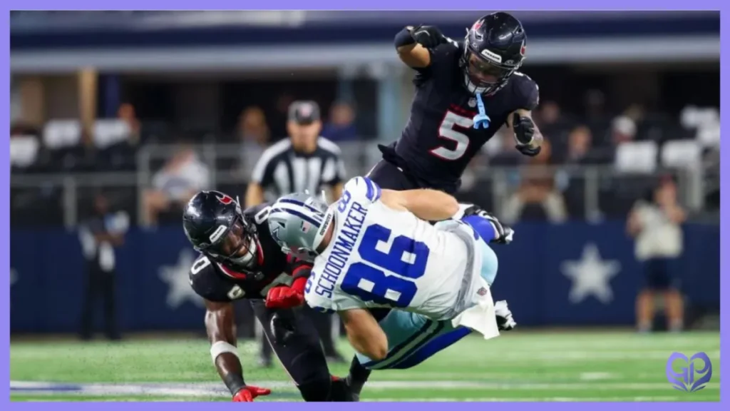 Houston Texans vs Dallas Cowboys Match Player Stats