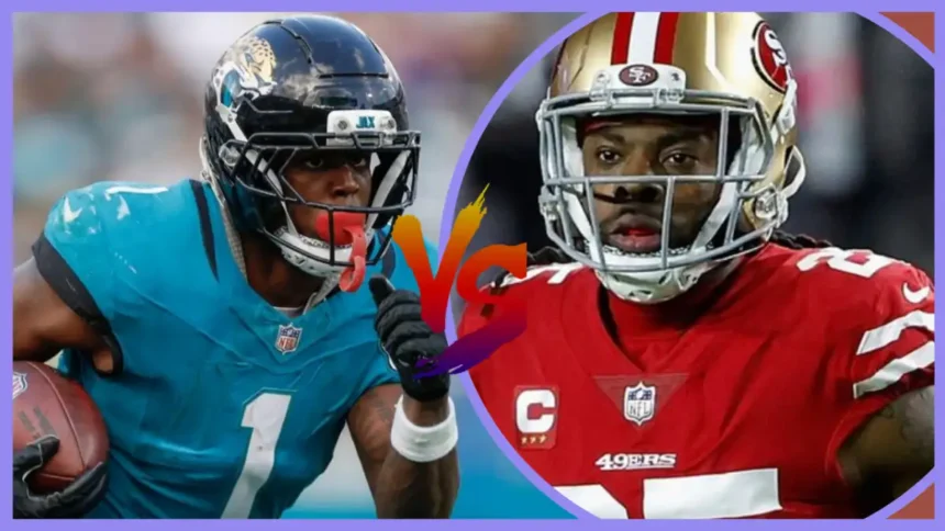 Jacksonville Jaguars vs 49ers Match Player Stats