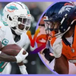 Miami Dolphins vs Denver Broncos Match Player Stats