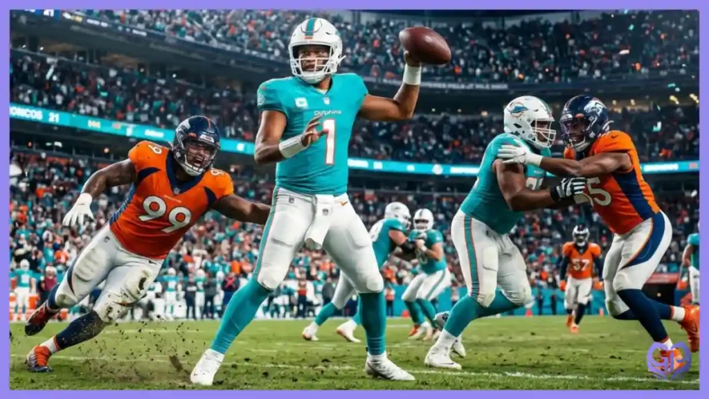 Miami Dolphins vs Denver Broncos Match Player Stats