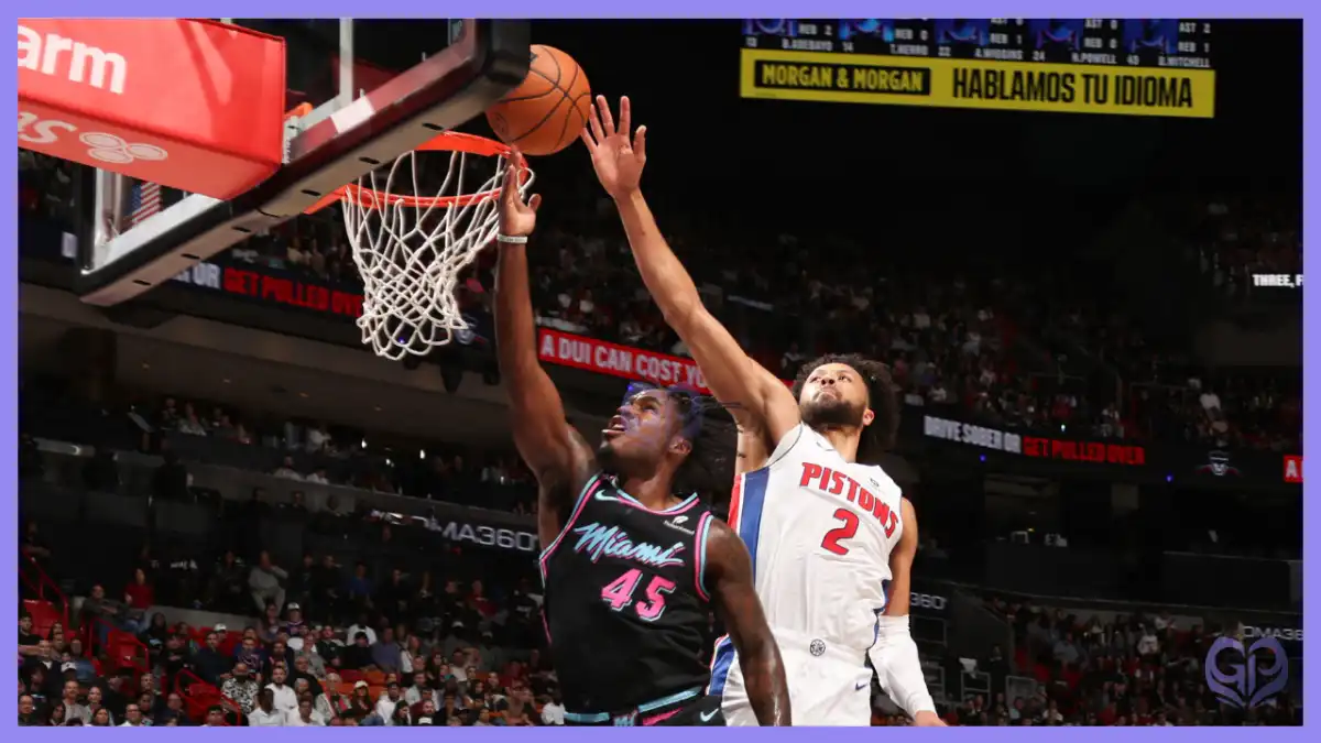 Miami Heat vs Detroit Pistons Match Player Stats