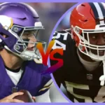 Minnesota Vikings vs Cleveland Browns Match Player Stats