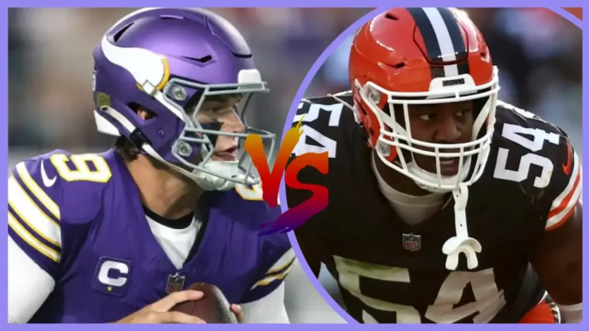Minnesota Vikings vs Cleveland Browns Match Player Stats