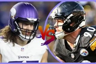 Minnesota Vikings vs Pittsburgh Steelers Match Player Stats