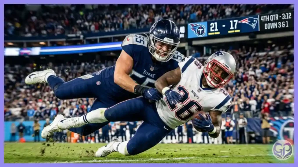 New England Patriots Vs Tennessee Titans Match Player Stats