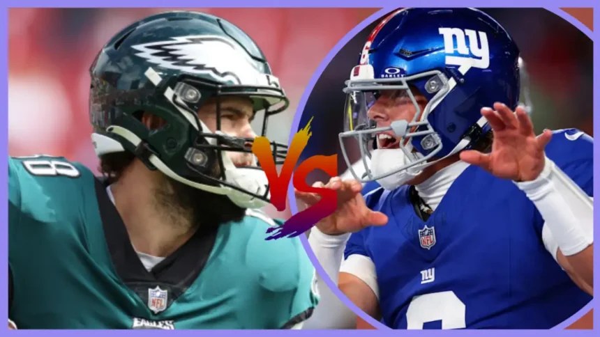 Philadelphia Eagles vs New York Giants Match Player Stats