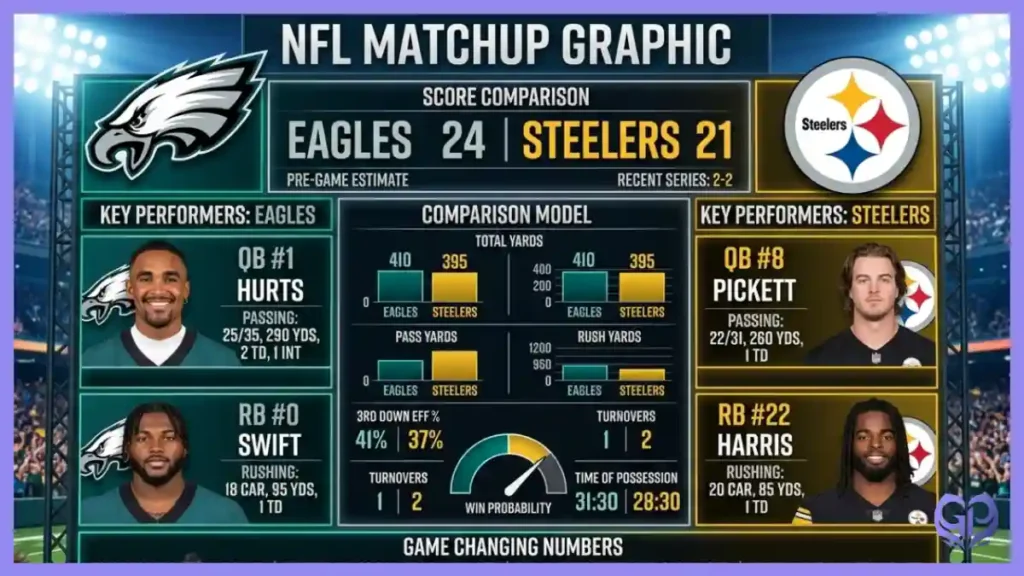 Philadelphia Eagles vs Steelers