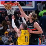 San Antonio Spurs vs Pacers Match Player Stats