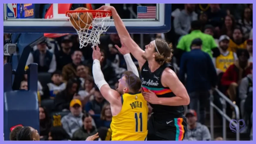 San Antonio Spurs vs Pacers Match Player Stats