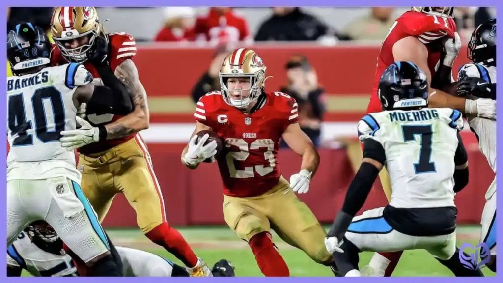 carolina panthers vs 49ers match player stats