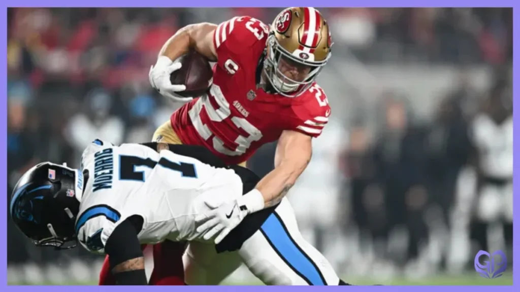 carolina panthers vs 49ers match player stats